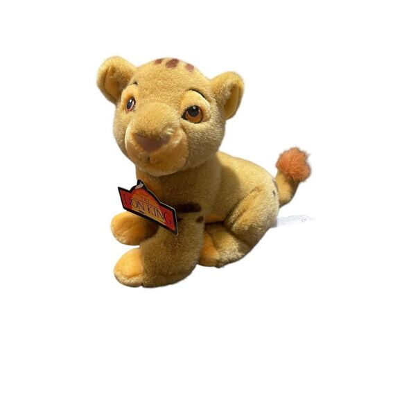 New Disney Store The Lion King Young Baby Simba Plush Stuffed Animal Toy Small - Picture 1 of 7